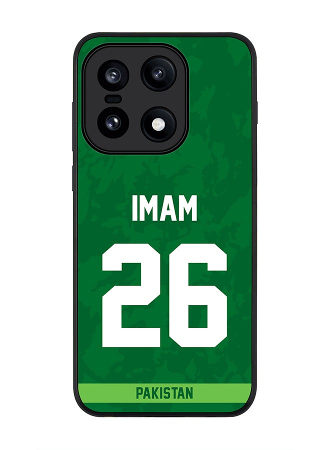 Stylizedd For OnePlus 15 Case,Slim fit Camera Protection, Shockproof Thin Phone cover  - Pakistan ImamulHaq, Jersey No 26 - Image 1